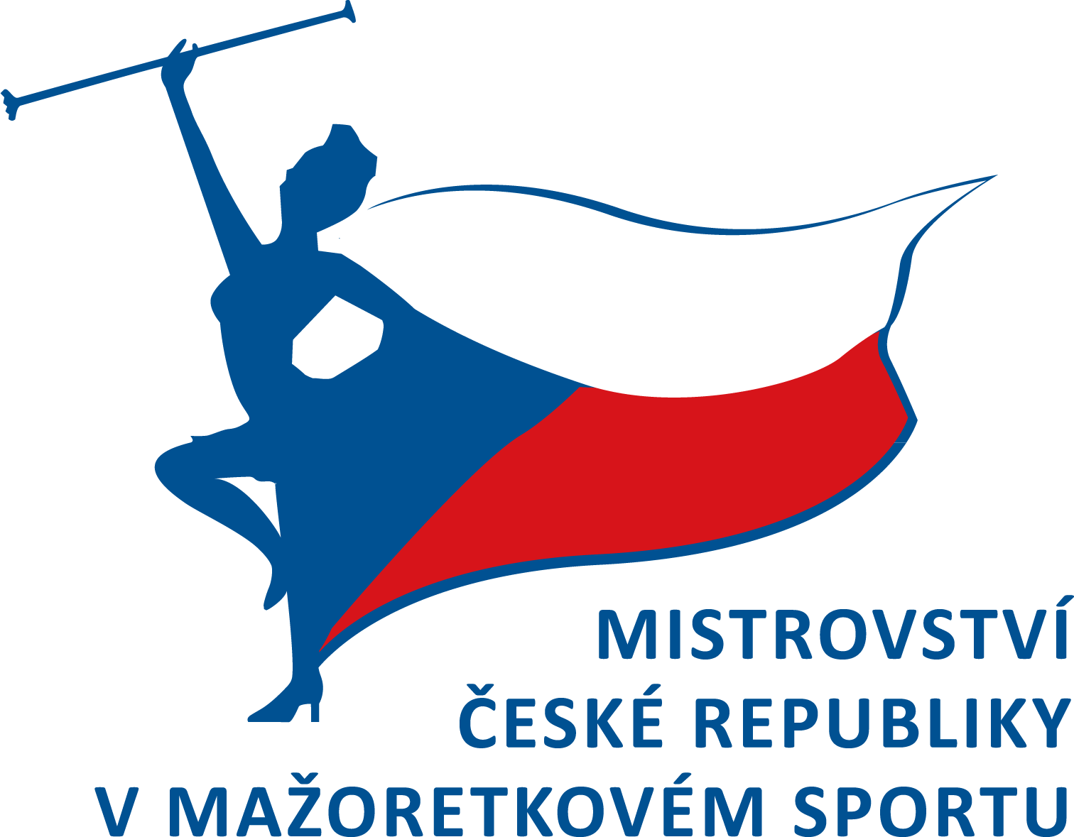 logo Mistrovství České republiky v mažoretkovém sportu
